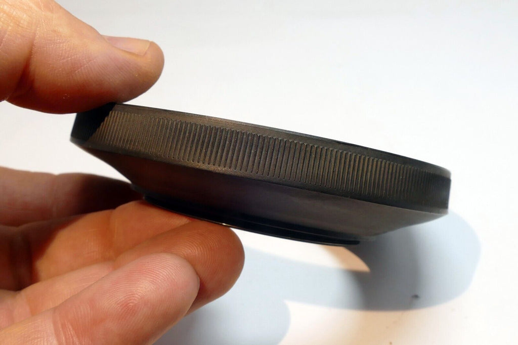 58mm Rubber Lens Hood Shade Single threaded collapsible wide angle