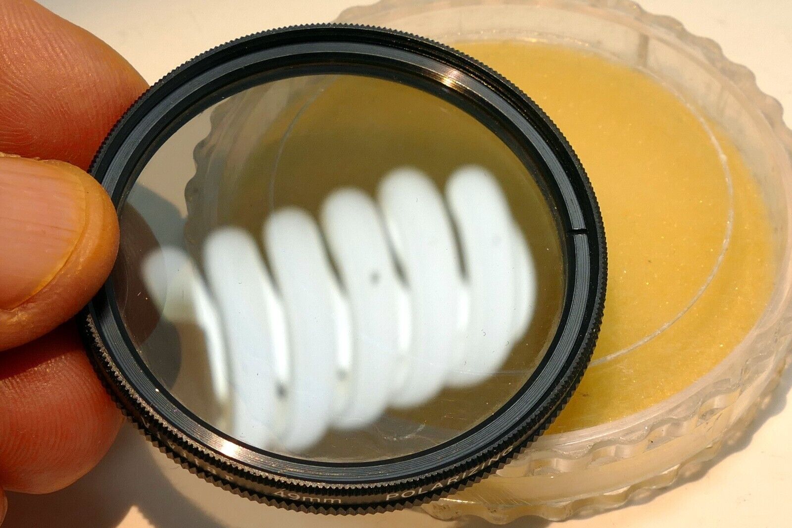 Vivitar 49mm PL Polar Filter Low Profile Thin linear polarizer