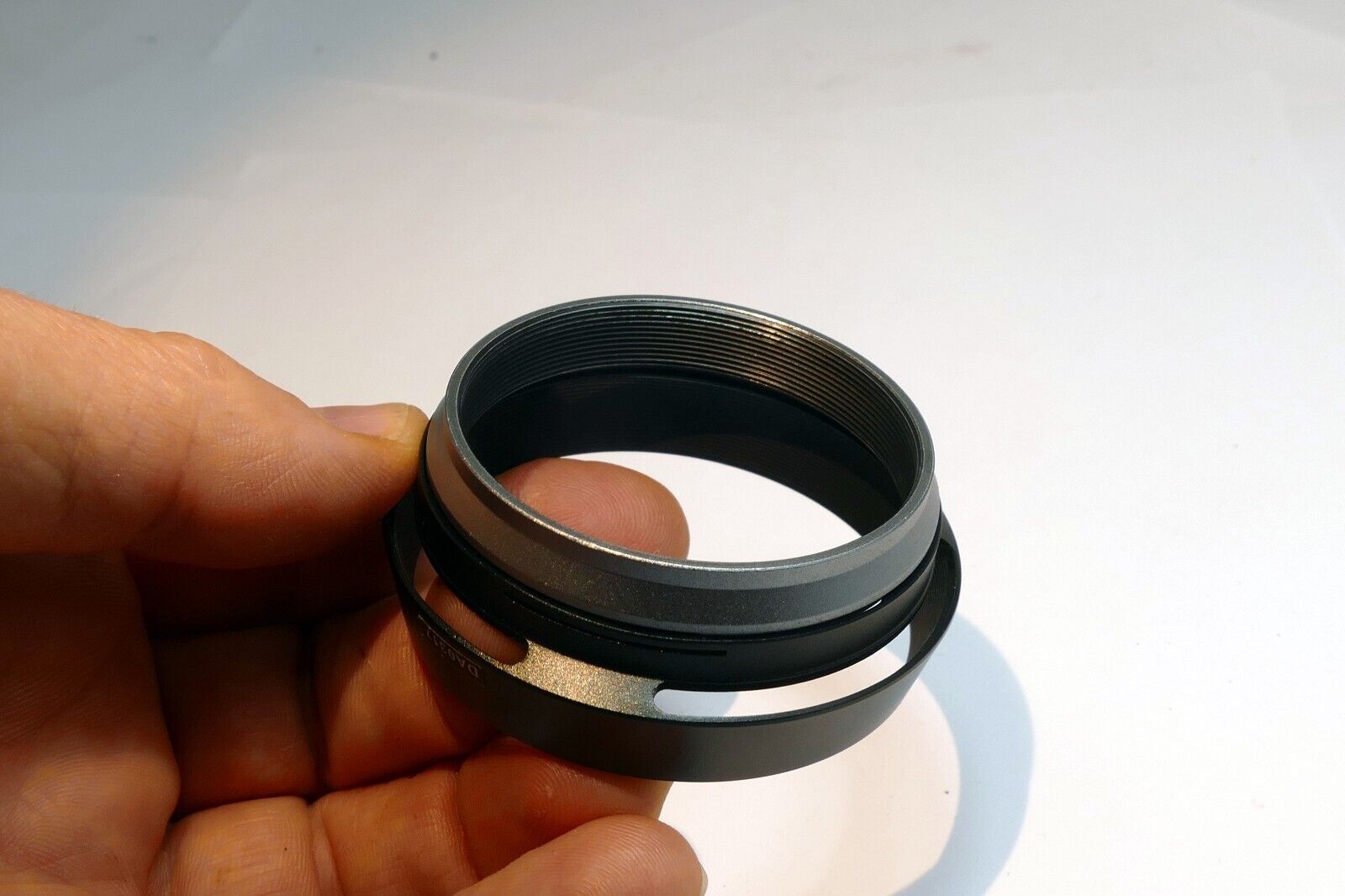49mm Adapter ring for JJC LH-X100 Hood Shade for Fujinon X100 camera lens Gray