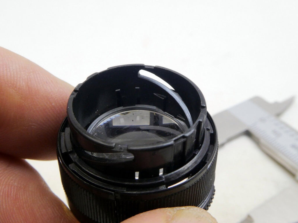 Lens 2X adapter 23mm OD 30mm OD plastic unknown brand