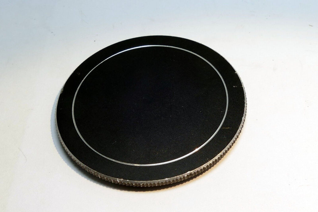 55mm metal screw in cap for Lens or Filter Stacking  ribbed rim