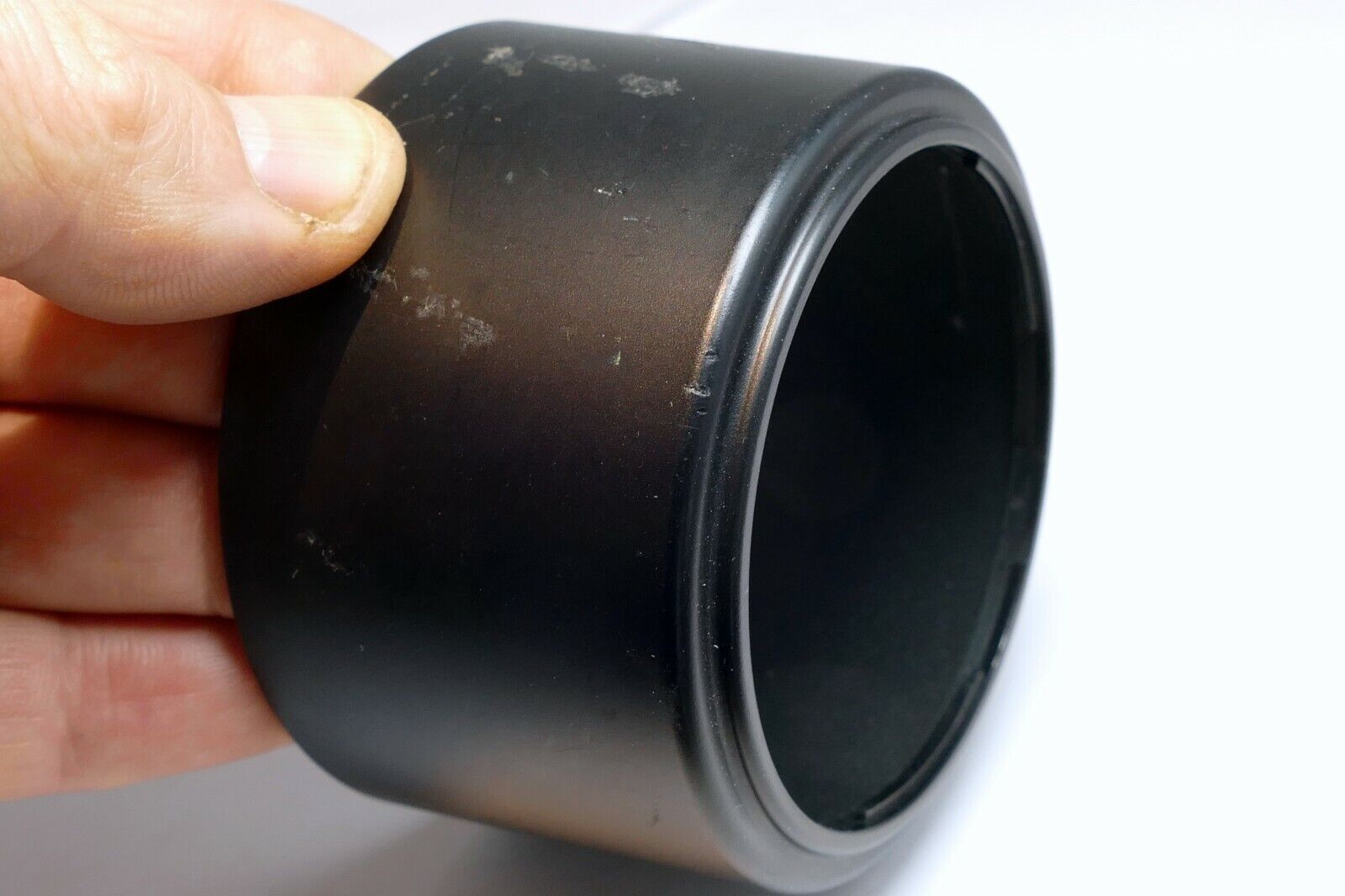 61mm ID Bayonet Lens Hood Shade twist on type telephoto  (for 58mm rim)