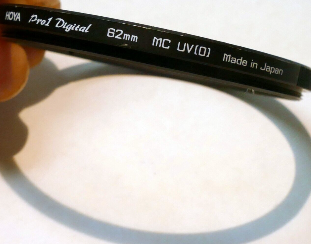 HOYA PRO1 Digital 62mm Filter UV MC (0) made in Japan w/ ribbed rim