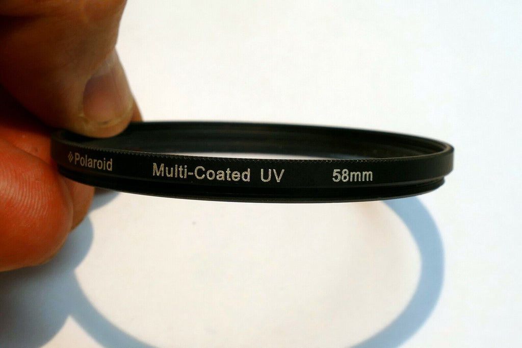 Polaroid  58mm UV  Multi-Coated Glass lens filter threaded
