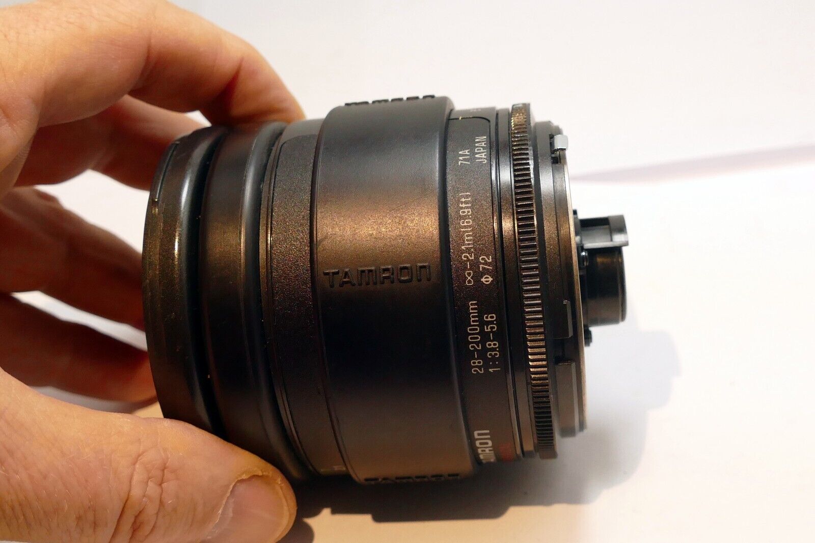 Tamron 71A Adaptall 28-200mm F/3.8-5.6 LD Aspherical (IF) Manual Focus Lens READ
