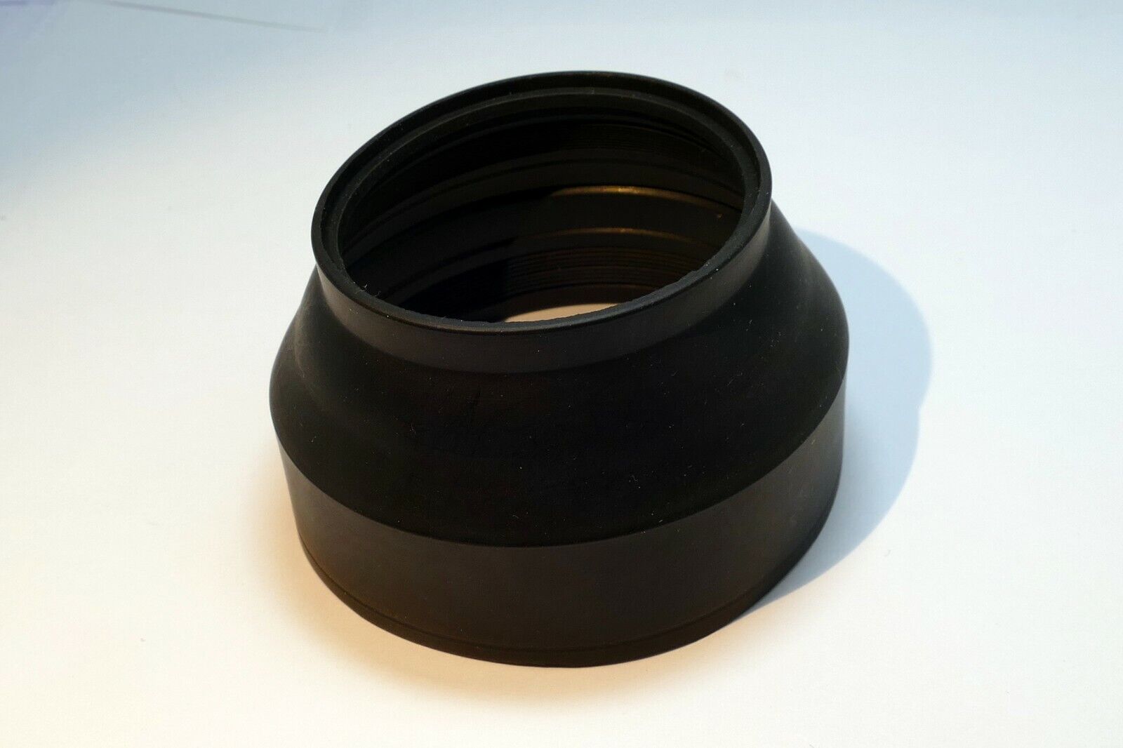 Rubber Lens Hood Shade collapsible (missing threaded ring) - parts