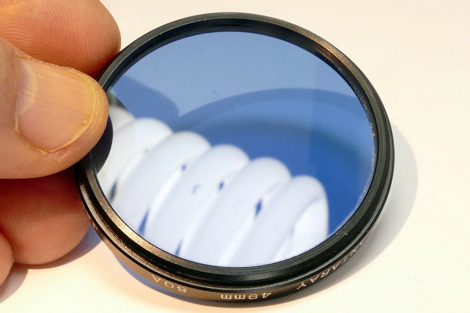 Quantaray  80A 49mm Filter  Blue
