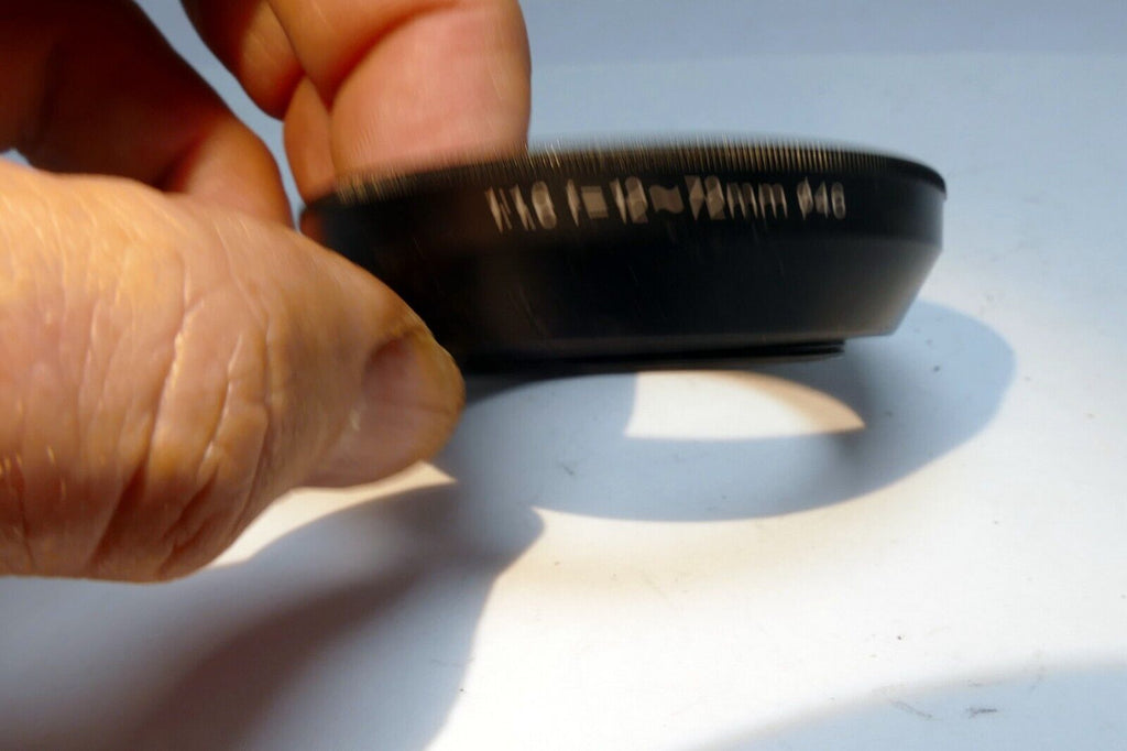 Sony 46mm Lens Hood Shade  for camcorder Video 12-76mm f1.6 TV C