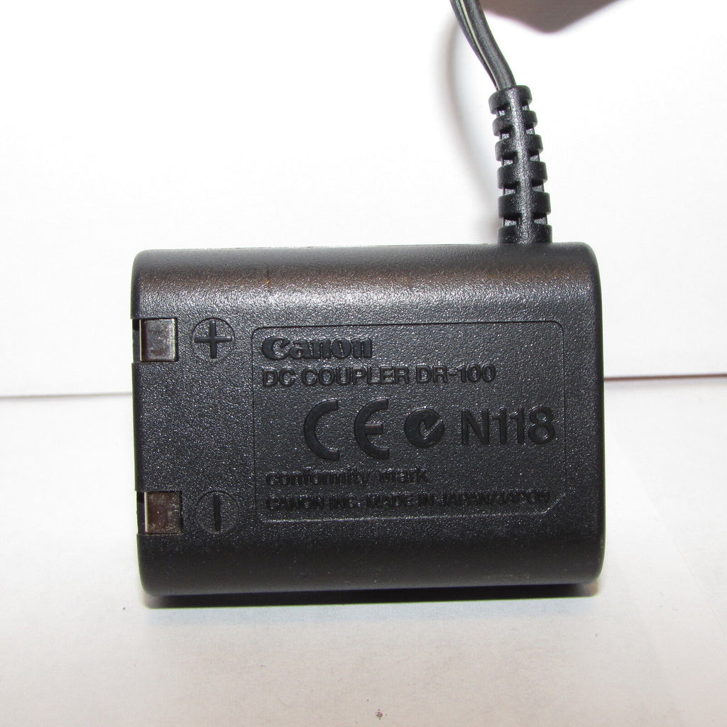 Used Canon DC Coupler DR-100 cable adapter  Made in China S105044