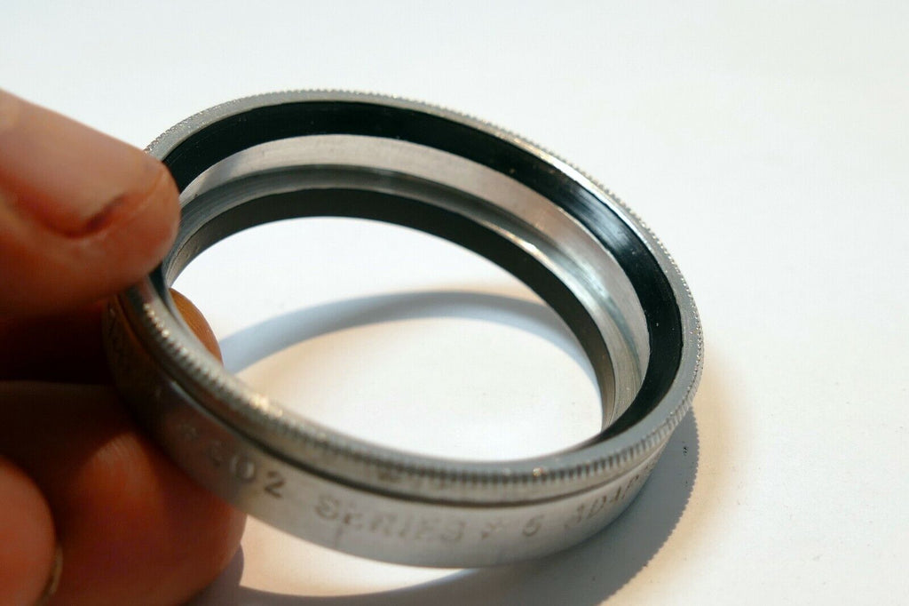 40.5mm adapter step-up screw in for series 6 VI Tiffen 602 with retaining ring