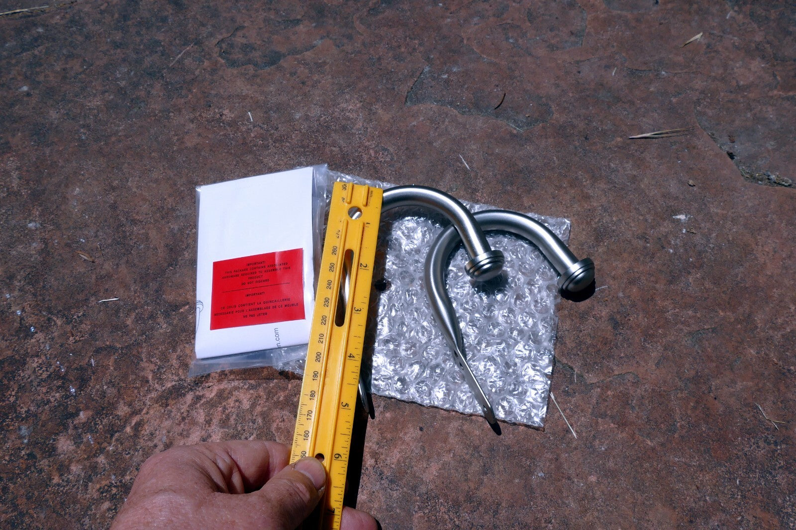 Decopolitan 1 Inch Urn Holdback 1-Pair, Antique Silver Finish NEW