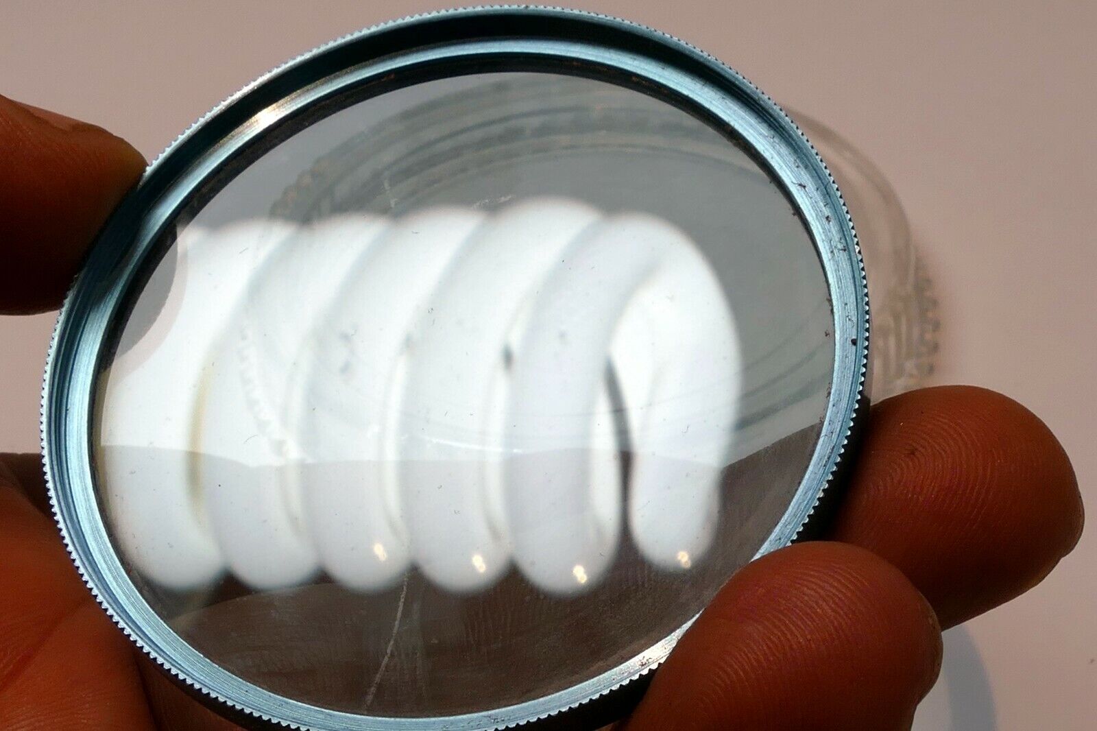 Tiffen Series # 8 VIII Lens Filter screw  in 62mm 82A light blue made in USA