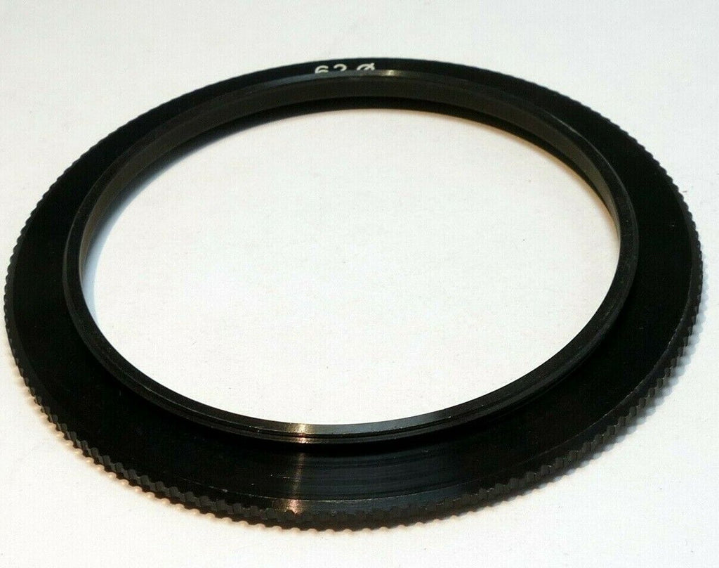 62mm to 75mm Filter ring adapter screw in