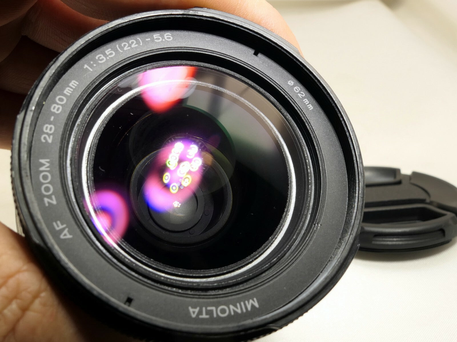 Minolta 28-80mm f3.5-5.6 Af Objectif pour sony A Support Caméras Reflex