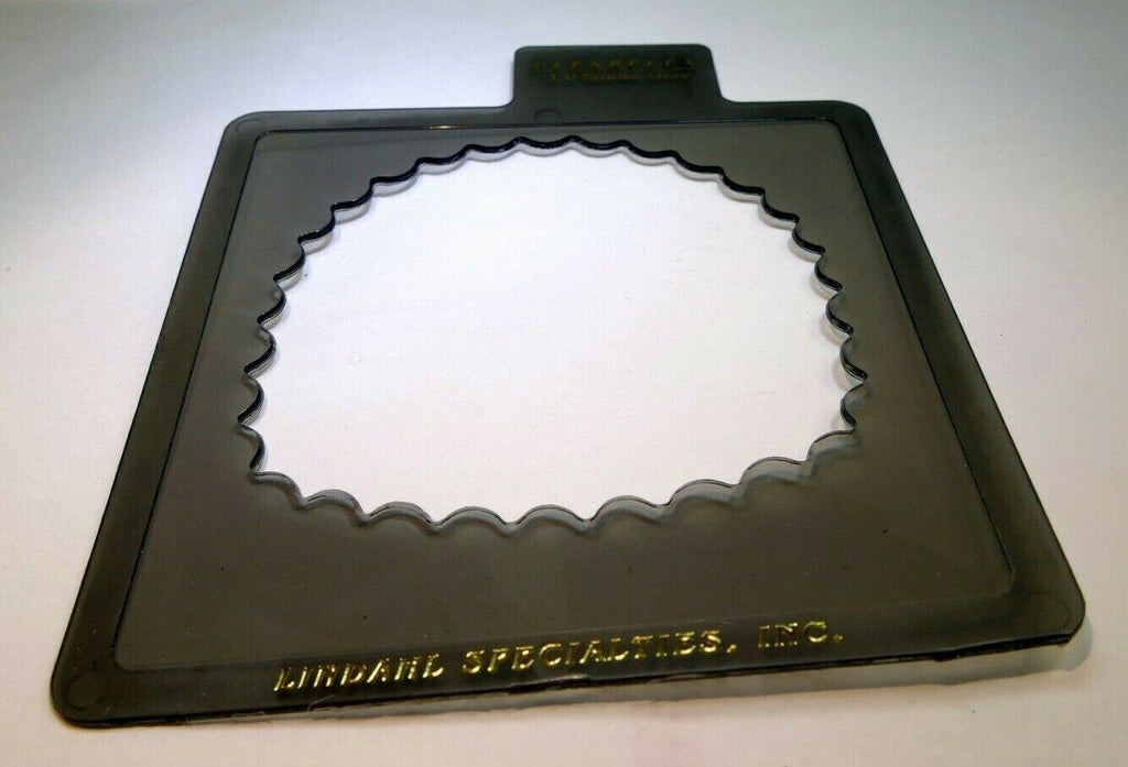 Large Vertical Group Lindahl Smoke Gray Vignette 4.5X4.5" Clearflex 