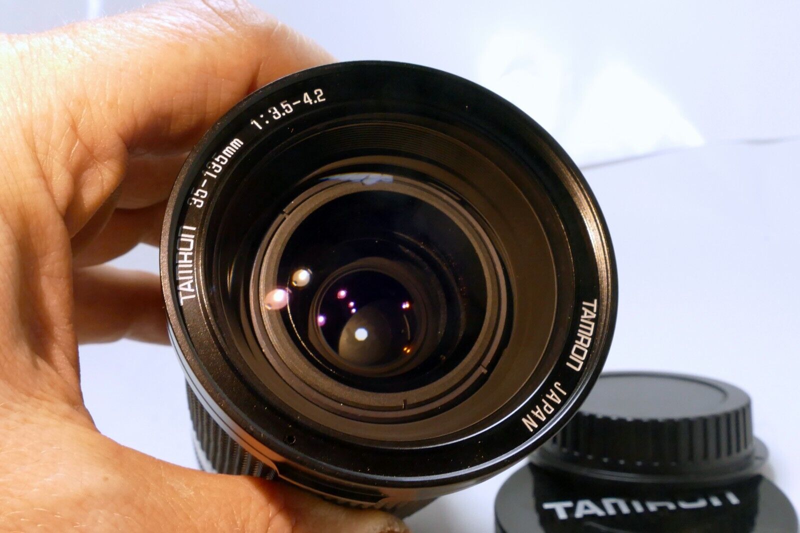 Tamron 35-135mm f3.5-4.2 Adaptall Lens with Canon EOS EF mount for Digital Rebel