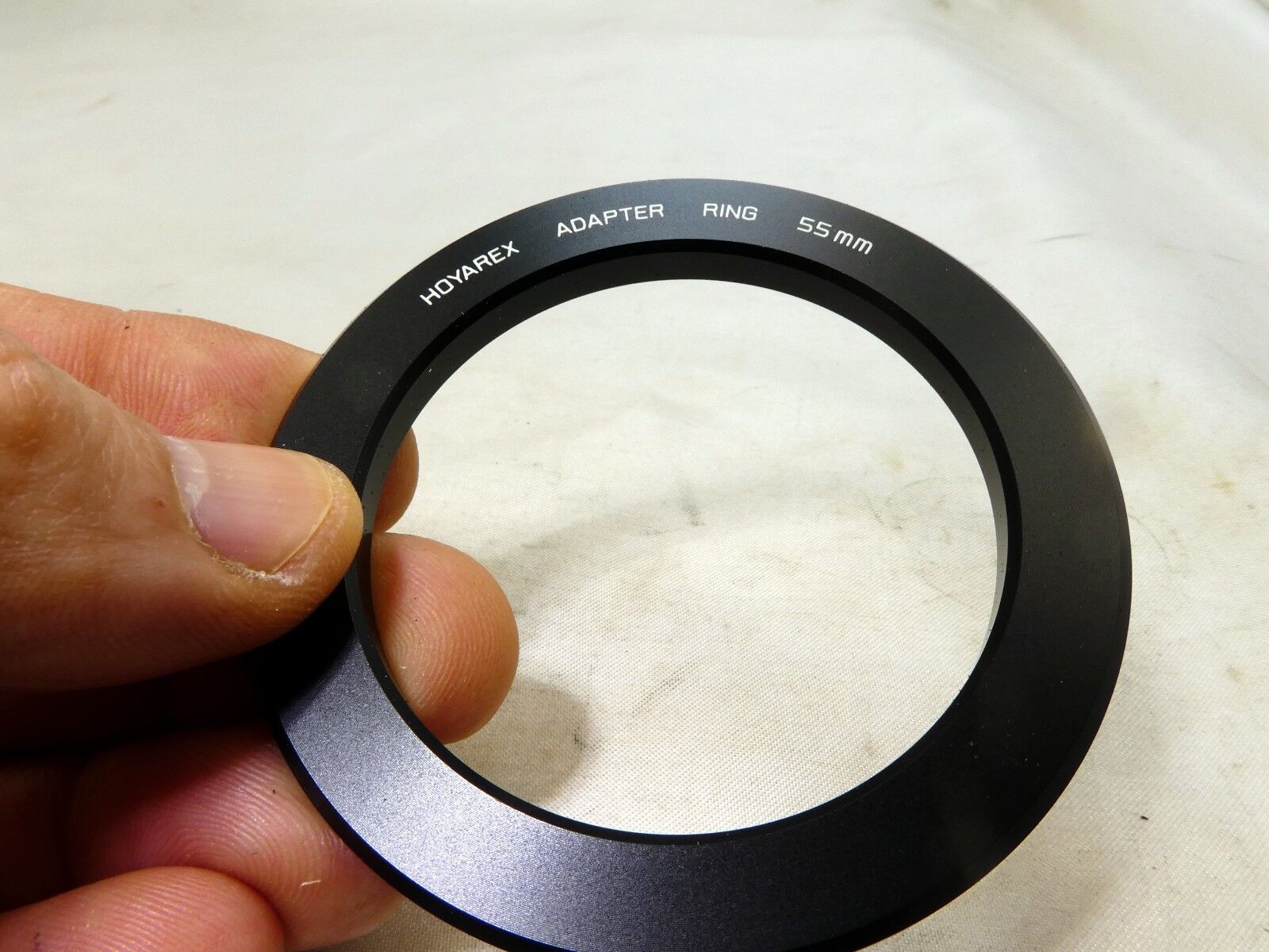 Hoya Hoyarex Adapter Ring for 55mm thread size rim square filter 75X75mm