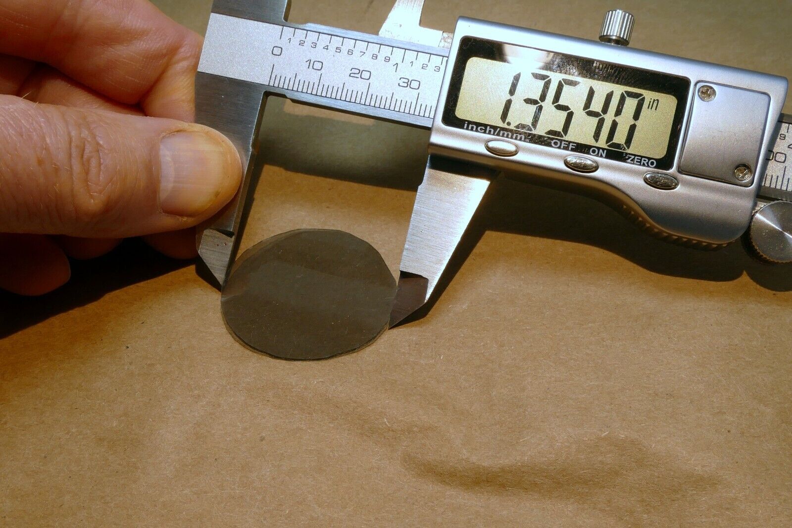 1.3" Diameter Linear Polarizer for microscope - home made 33mm