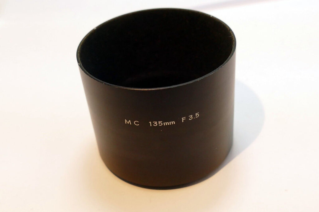 Minolta 52mm Metal Lens Hood Shade for MC 135mm f3.5 - genuine OEM