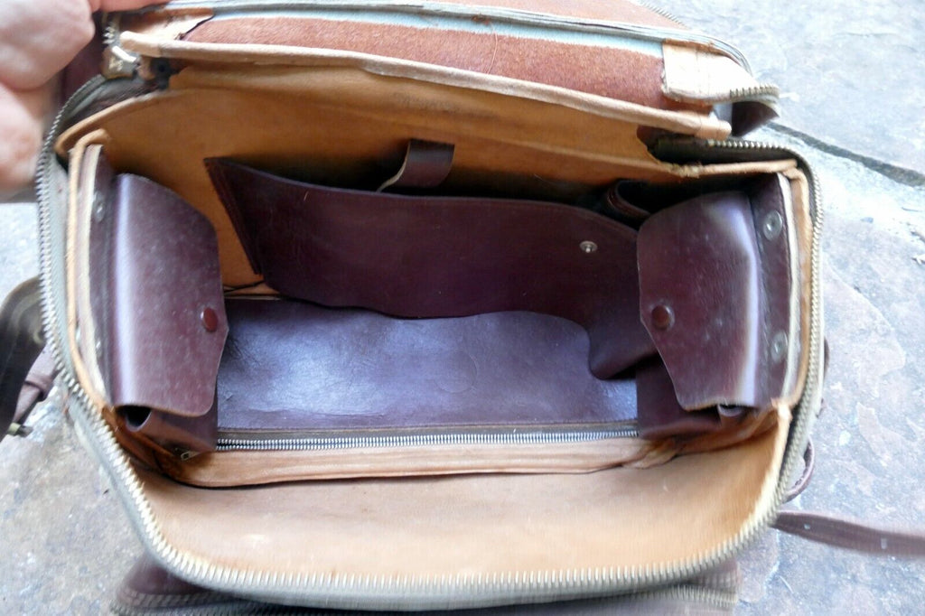 Cheney Genuine Leather Hard Case Camera antique messenger bag made in England