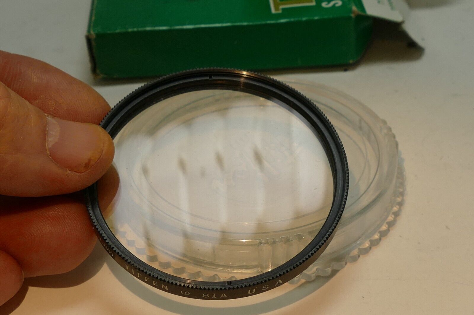 58mm Tiffen Ji-trans 81A Warming Filter made in USA