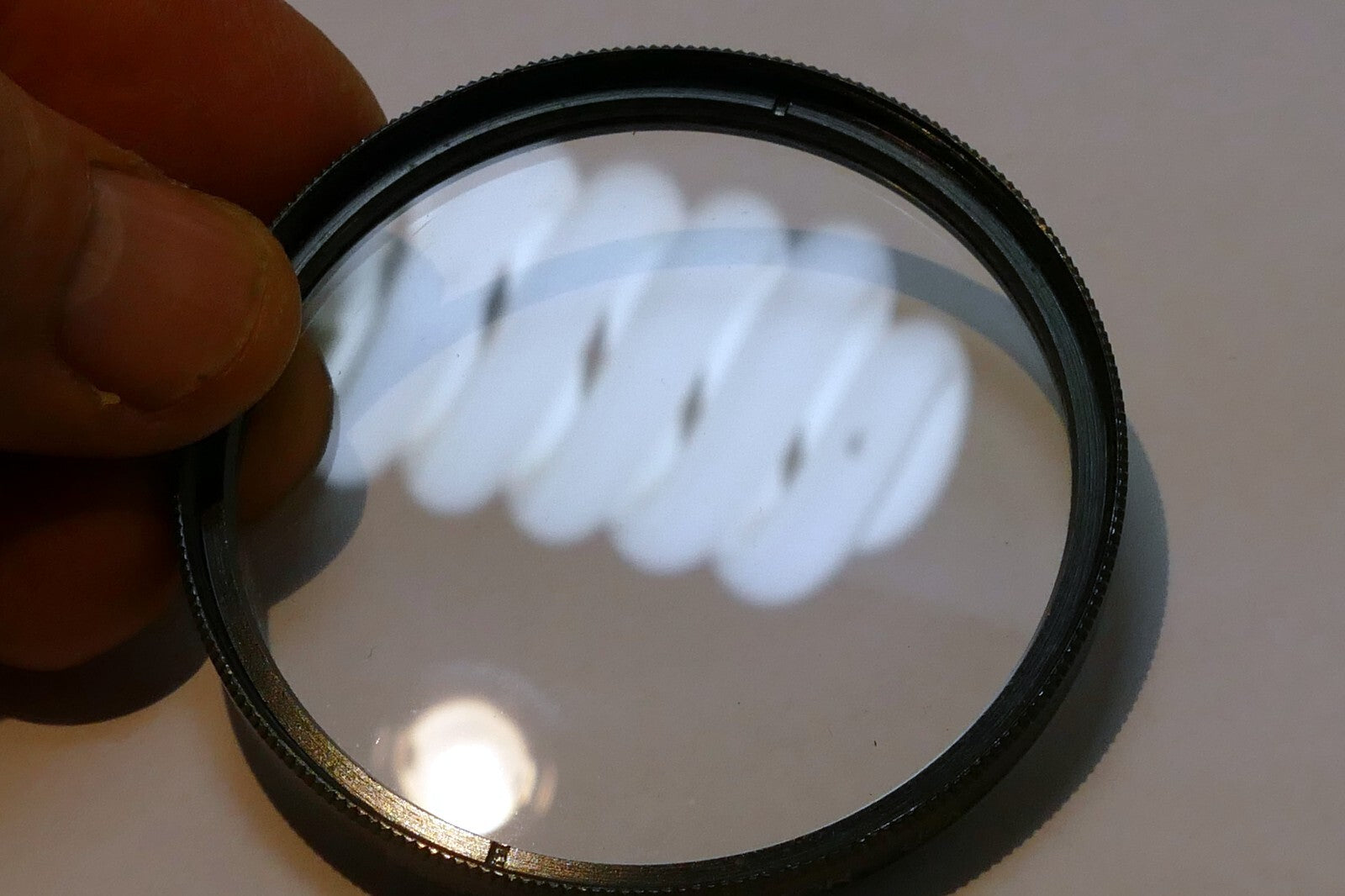 Canon 58mm Lens Protect filter for 18-55mm IS EF-s - bronze gold tone rim - OEM