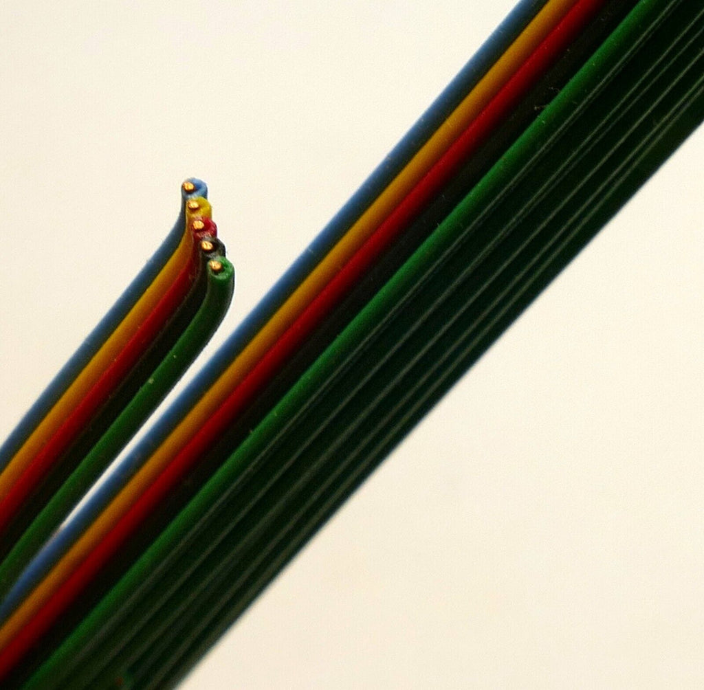 HO TRAINS- VINTAGE - SWITCH TRACK WIRES- LN - SR34