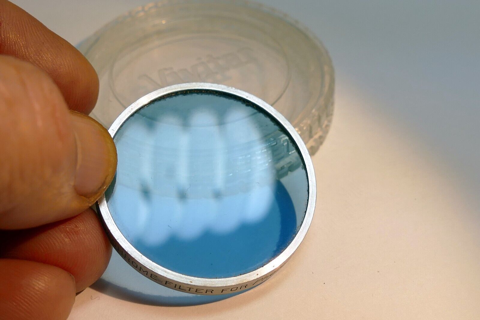 Kodak Lens Filter Series VI ( 6 ) drop in type Blue Photoflood 80B