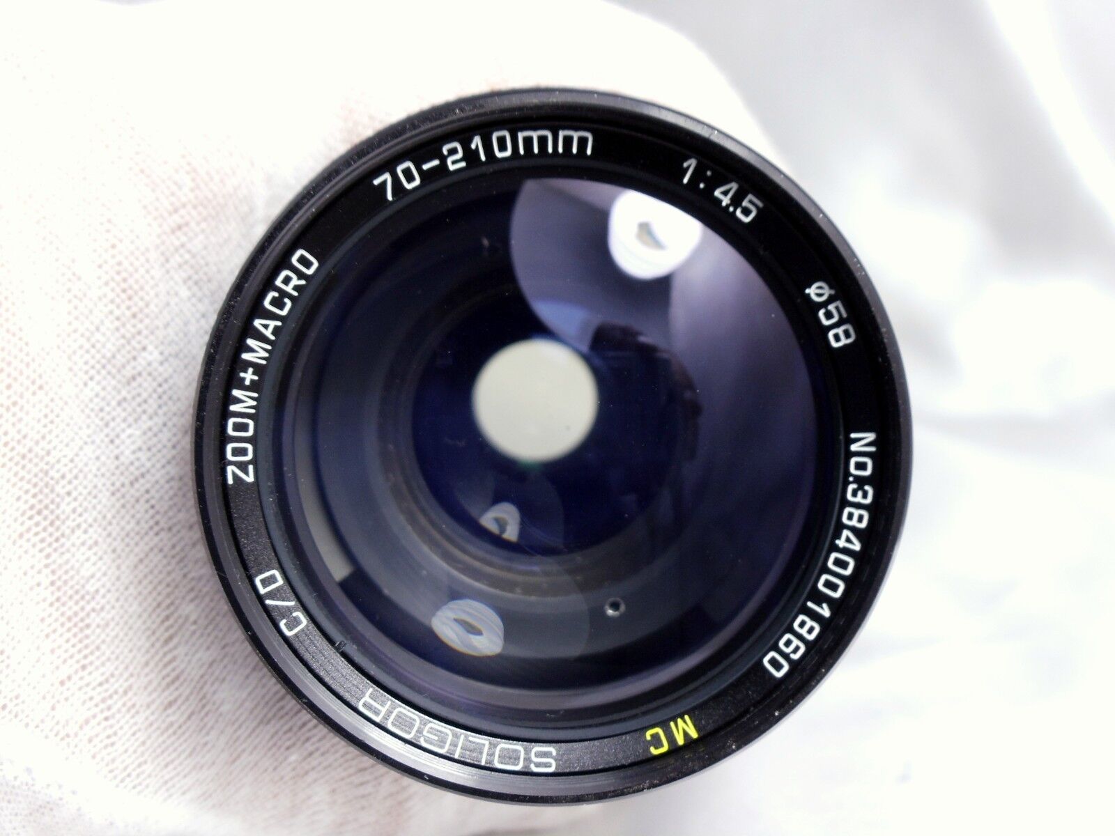 Soligor 70-210mm f4.5 OM lens manual focus for Olympus