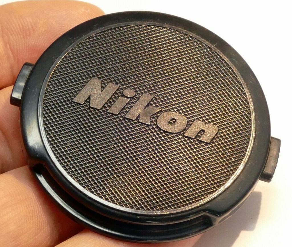 Nikon 52mm rim Lens Front Cap for 85mm f2 Ai-s Nikkor  BLACK - genuine OEM