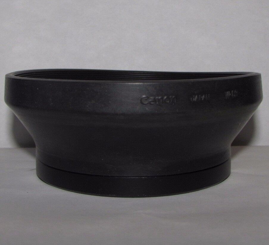 Vintage Canon Lens Hood Shade for 28-50mm f3.5 FD manual focus Rubber  B20536