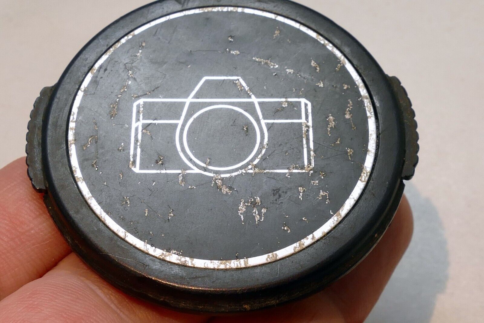 Used 52mm Lens Front Cap  Snap on type for camera