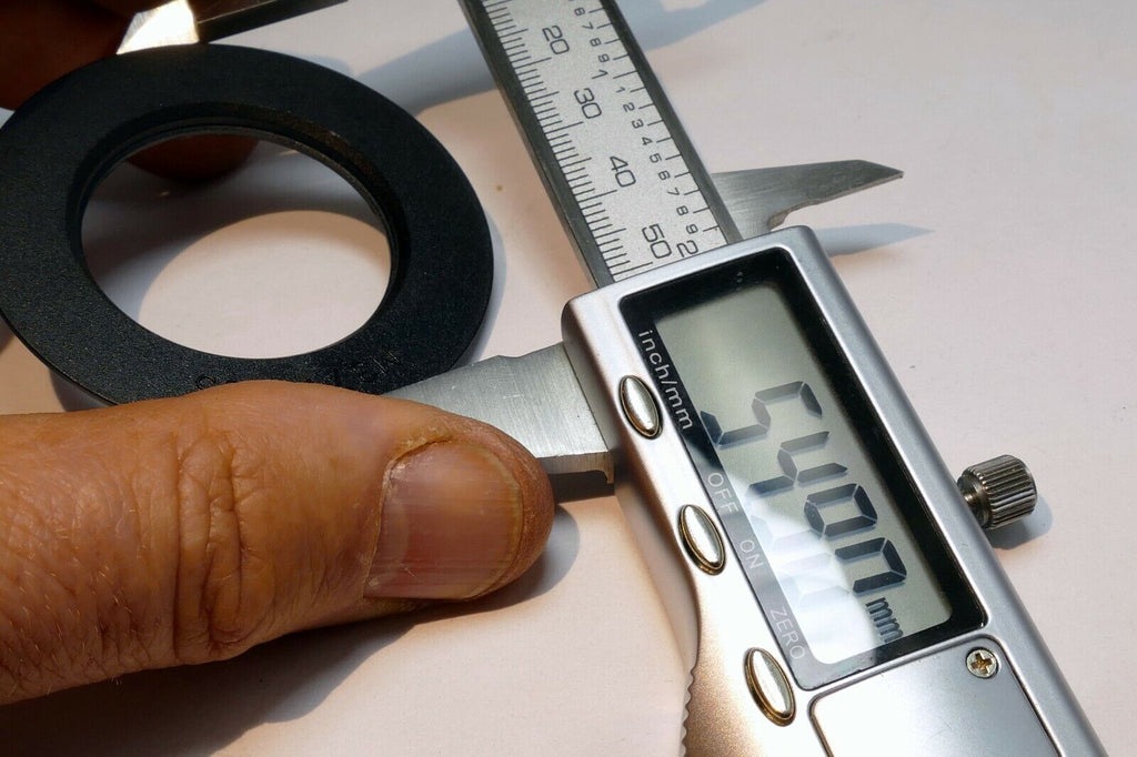 37mm to 55mm Filter ring screw in one side threaded (plastic ring only)