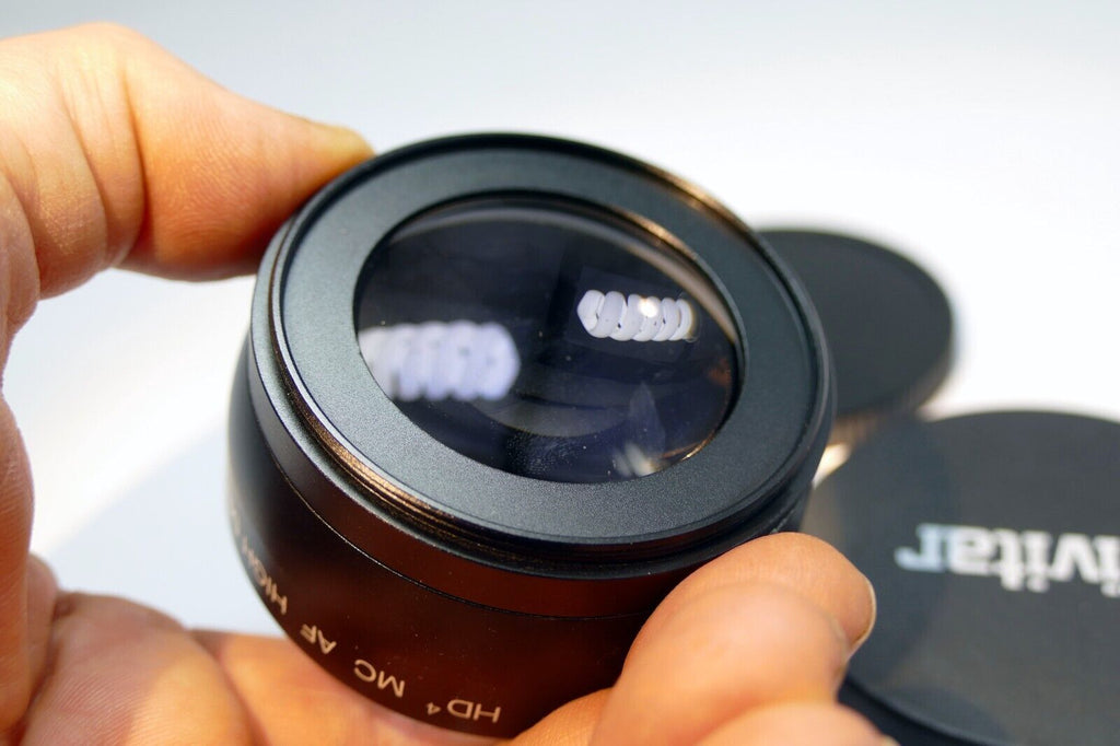 58mm threaded Vivitar  HD wide angle 0.43X AF lens AUX MC High Definition