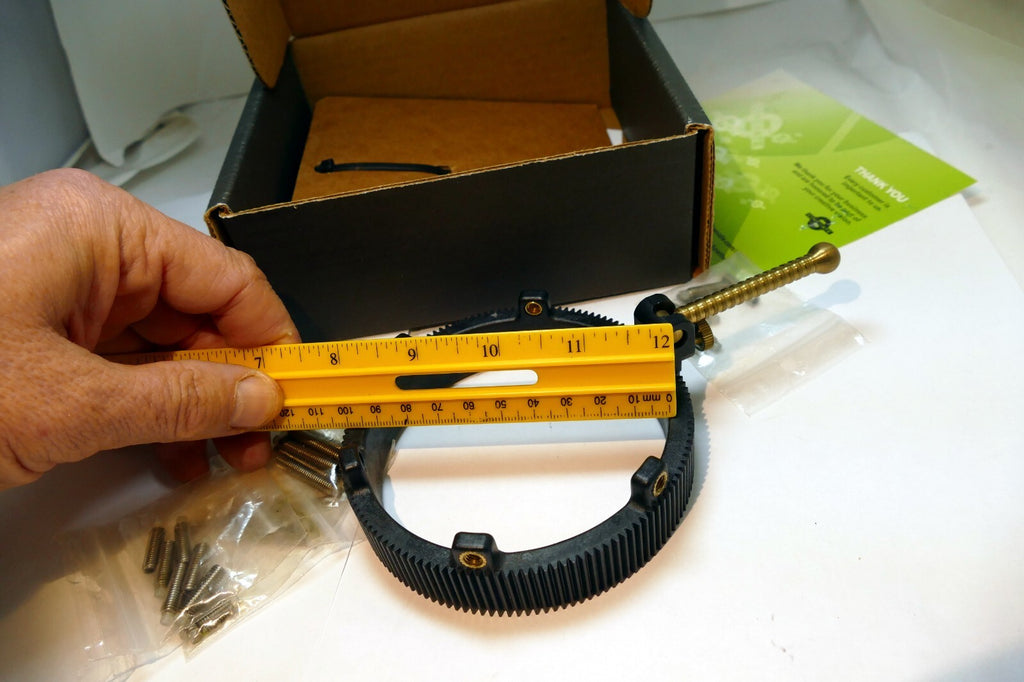 Cinevate Articulating Grip, Gear Ring for lens