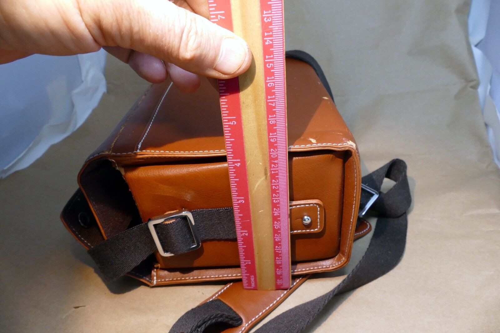 Leica Wetzlar Leather Camera Case for M1 M2 M3 rangefinder Messenger Original OE