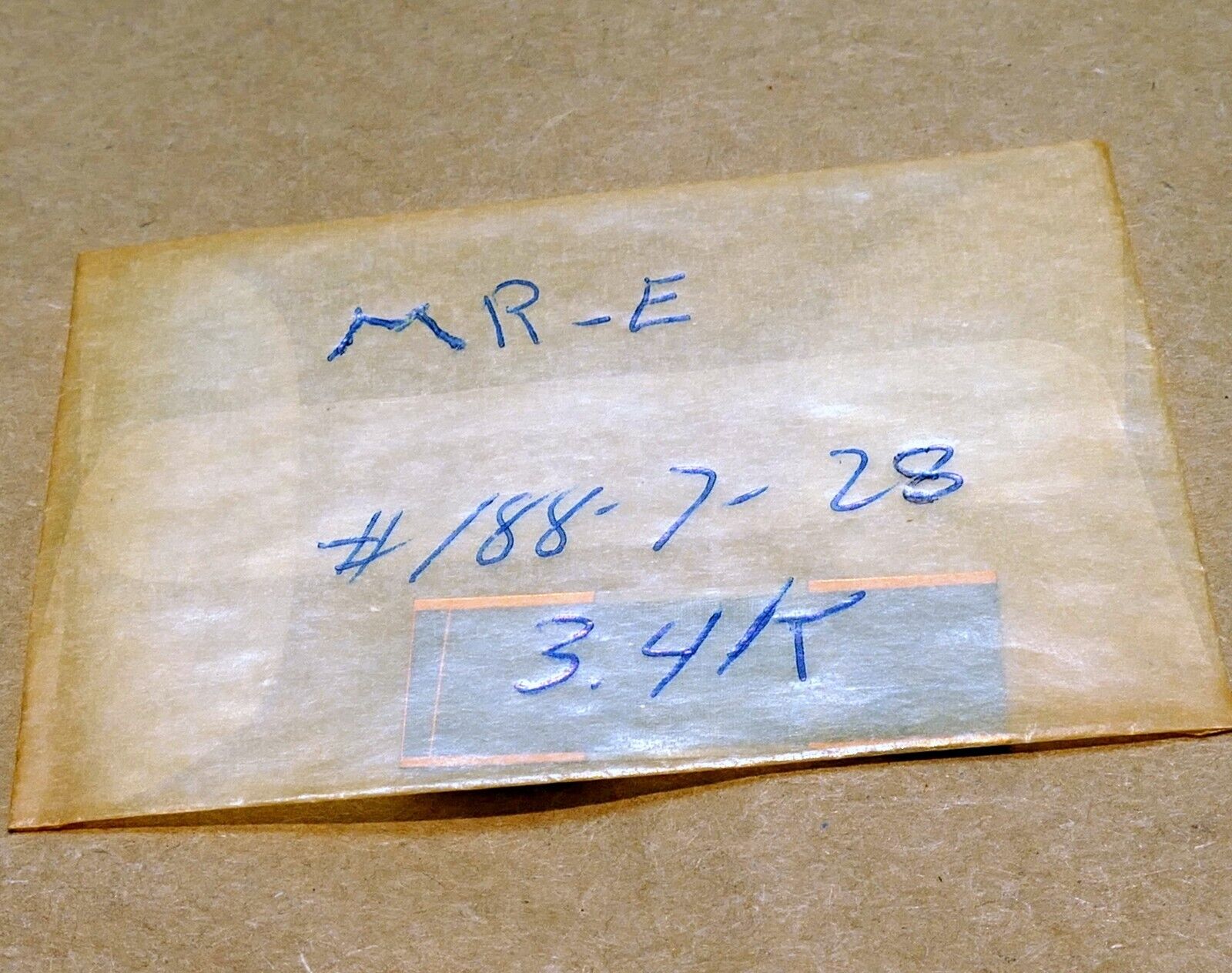 MR-E # 188-7-28 3.4K for  resonance microscope