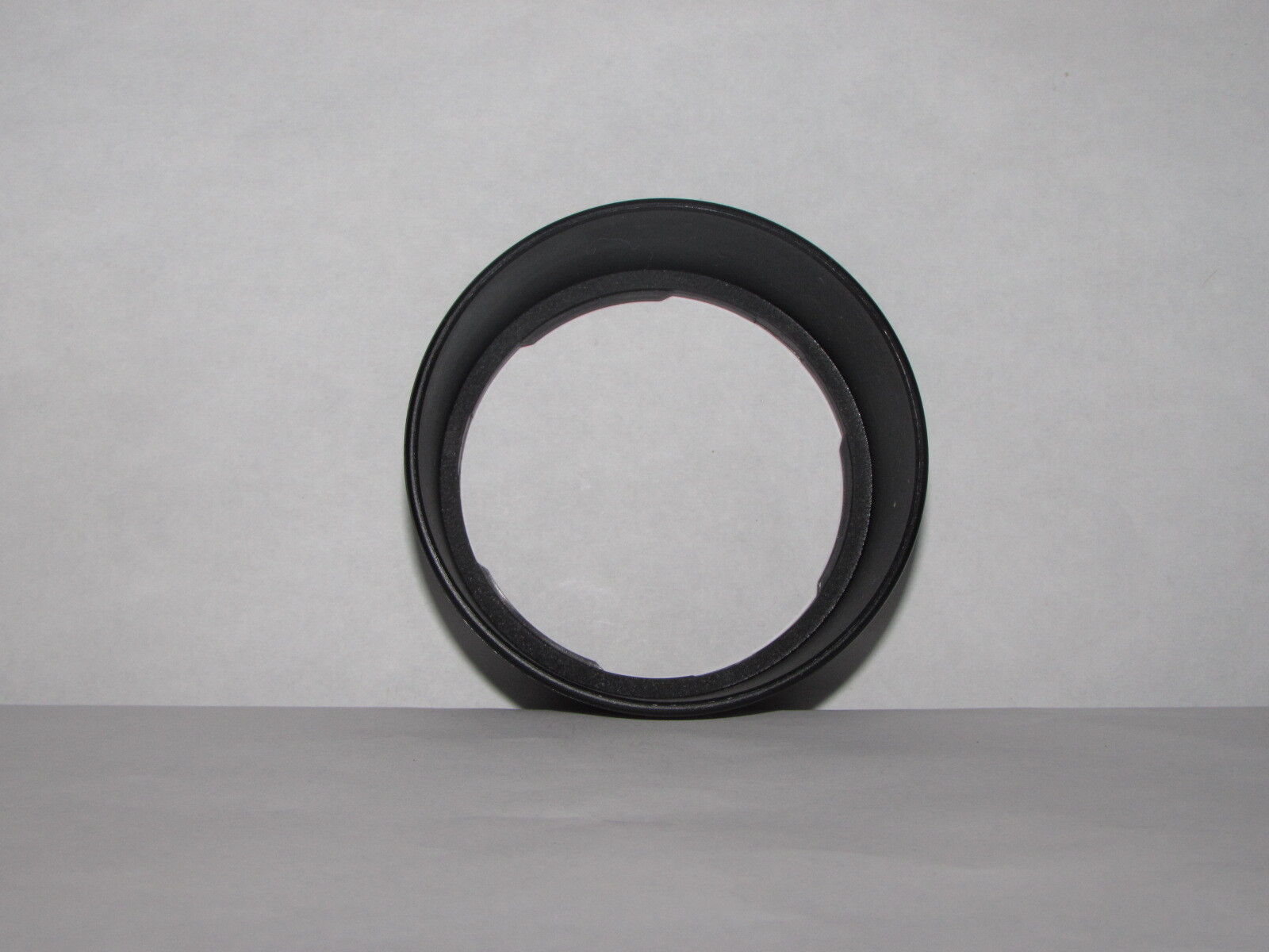 Used 60mm ID  Lens Hood for 52mm rim unknown brand twist on