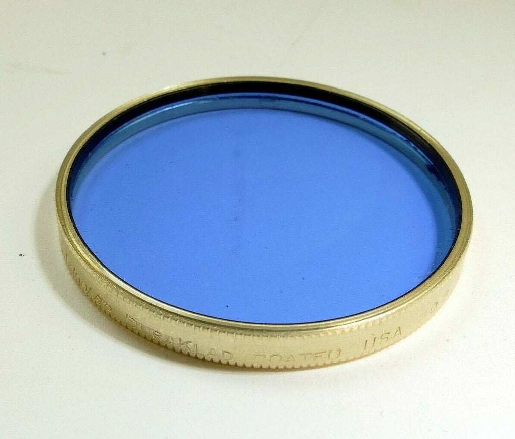 Ednalite Duraklad  Series 7 VII Lens Filter made in USA drop in 80B Light Blue