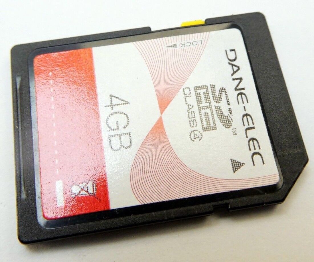 Dane-Elec  4GB SD SDHC Card Camera memory Genuine SD card