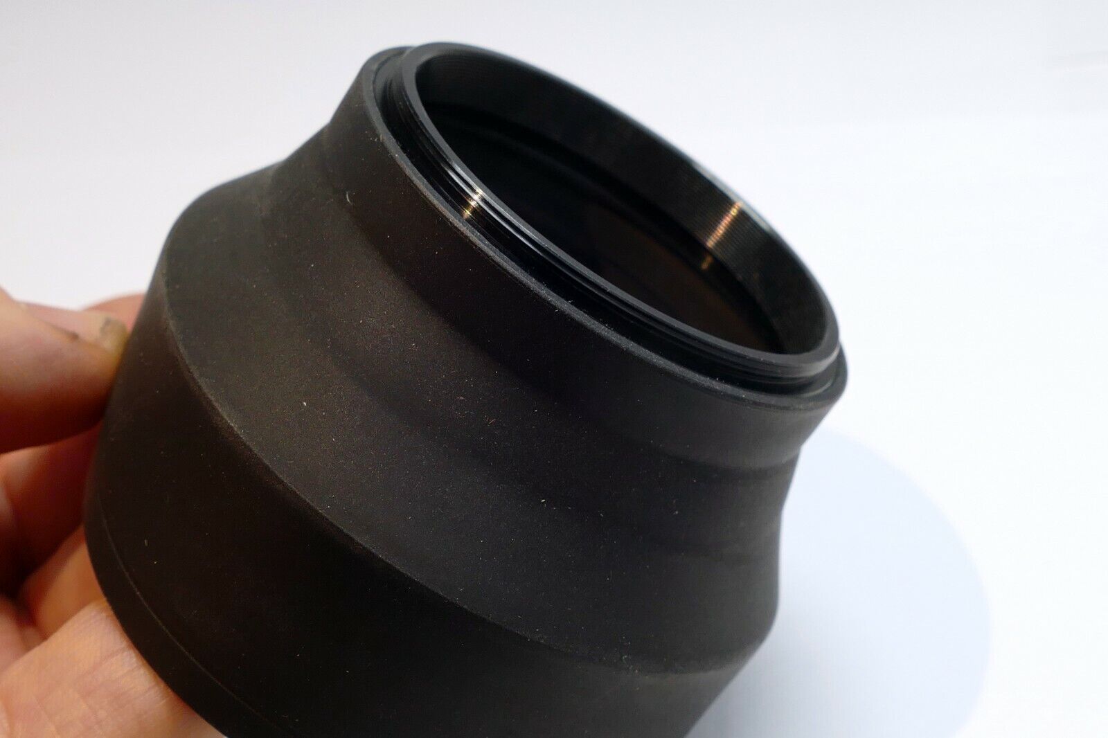 52mm Rubber Lens Hood Shade screw in collapsible telephoto for 135mm f2.8 f2.5