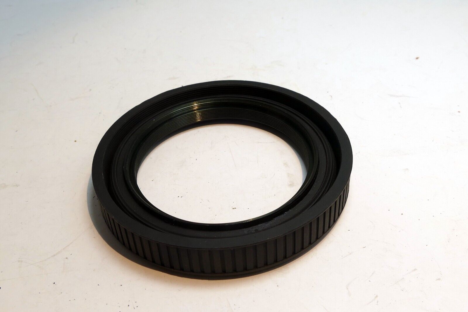 72mm Rubber Lens Hood Shade double threaded screw in  collapsible