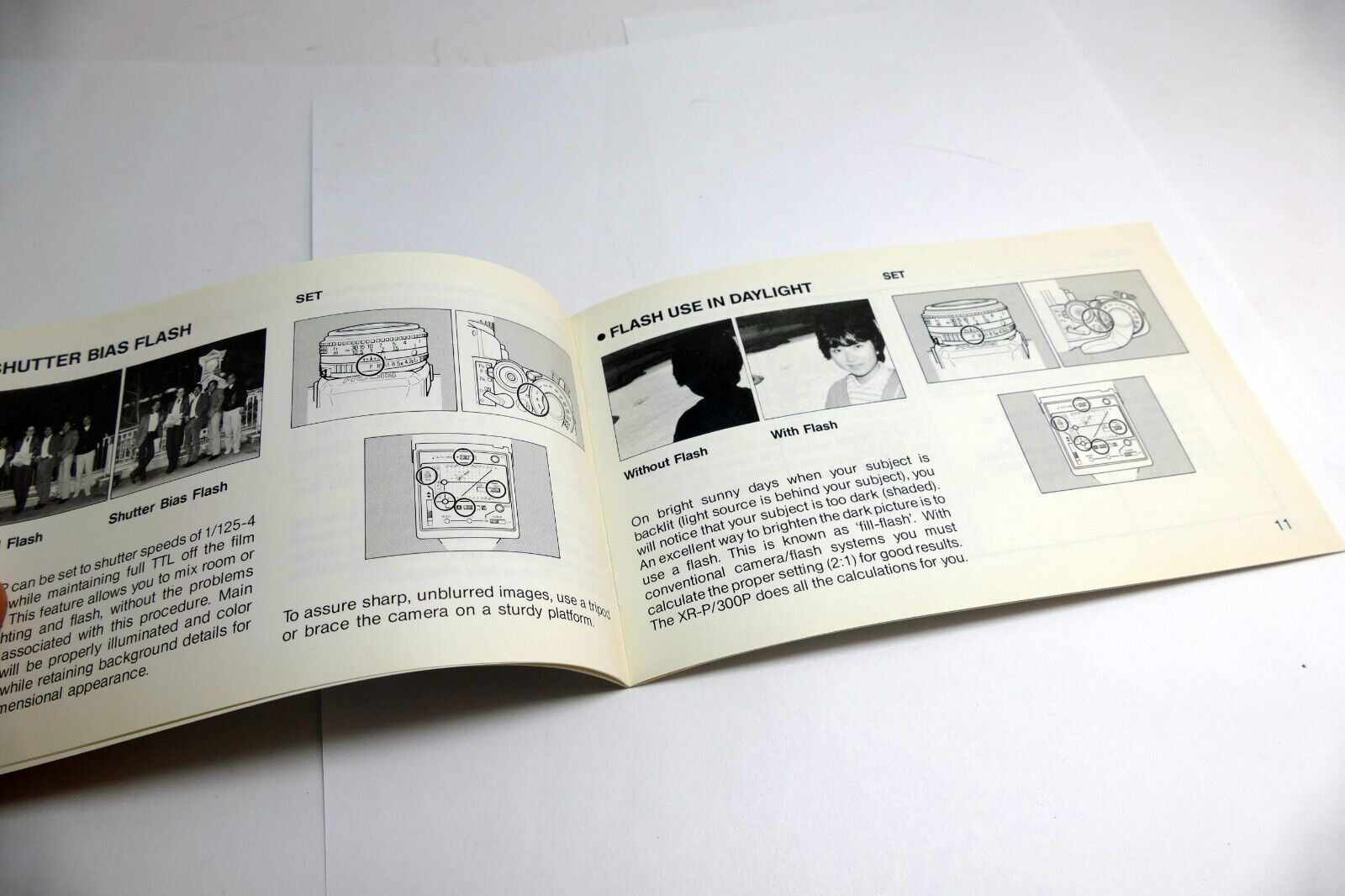 Ricoh XR Speedlight 300P Flash  Instruction Manual / User Guide EN - genuine OEM