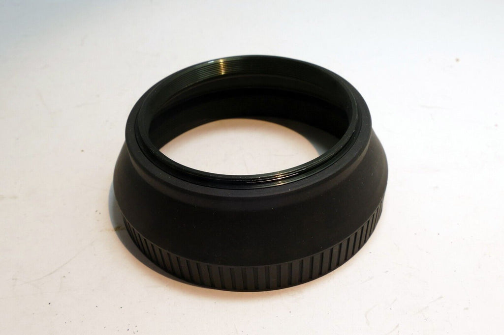 72mm Rubber Lens Hood Shade double threaded screw in  collapsible