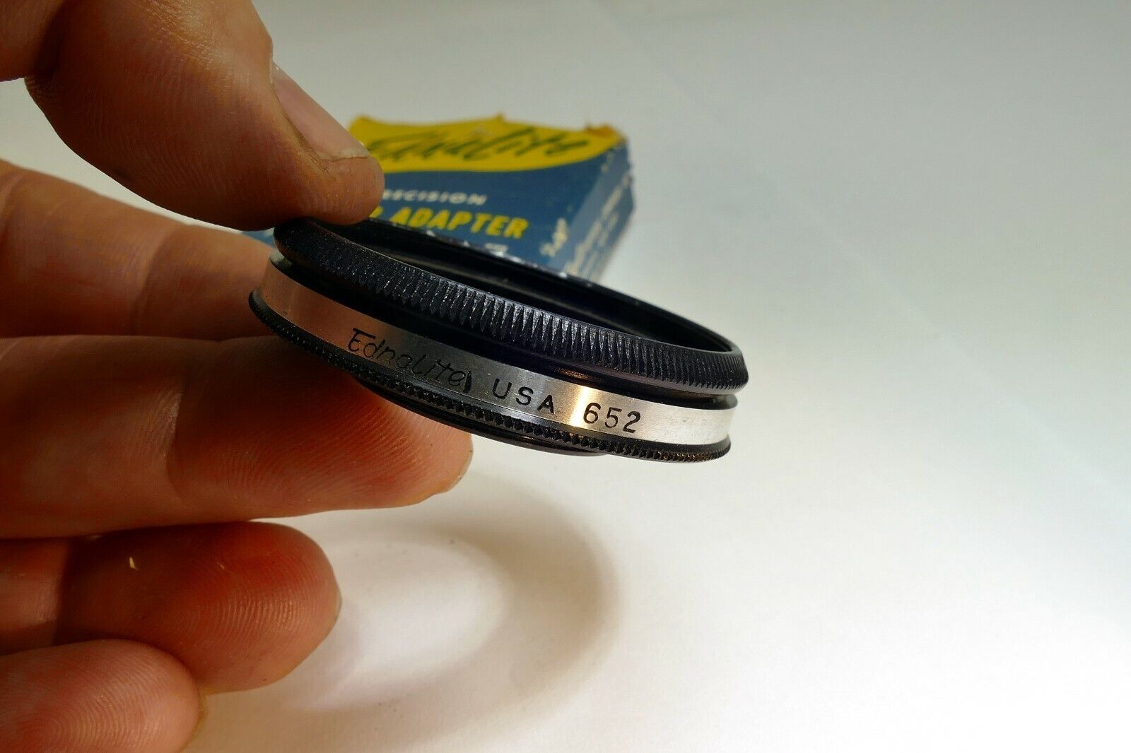 Ednalite 652 adapter 30mm to 44.5mm filter holder with retaining  Ring for ARGUS