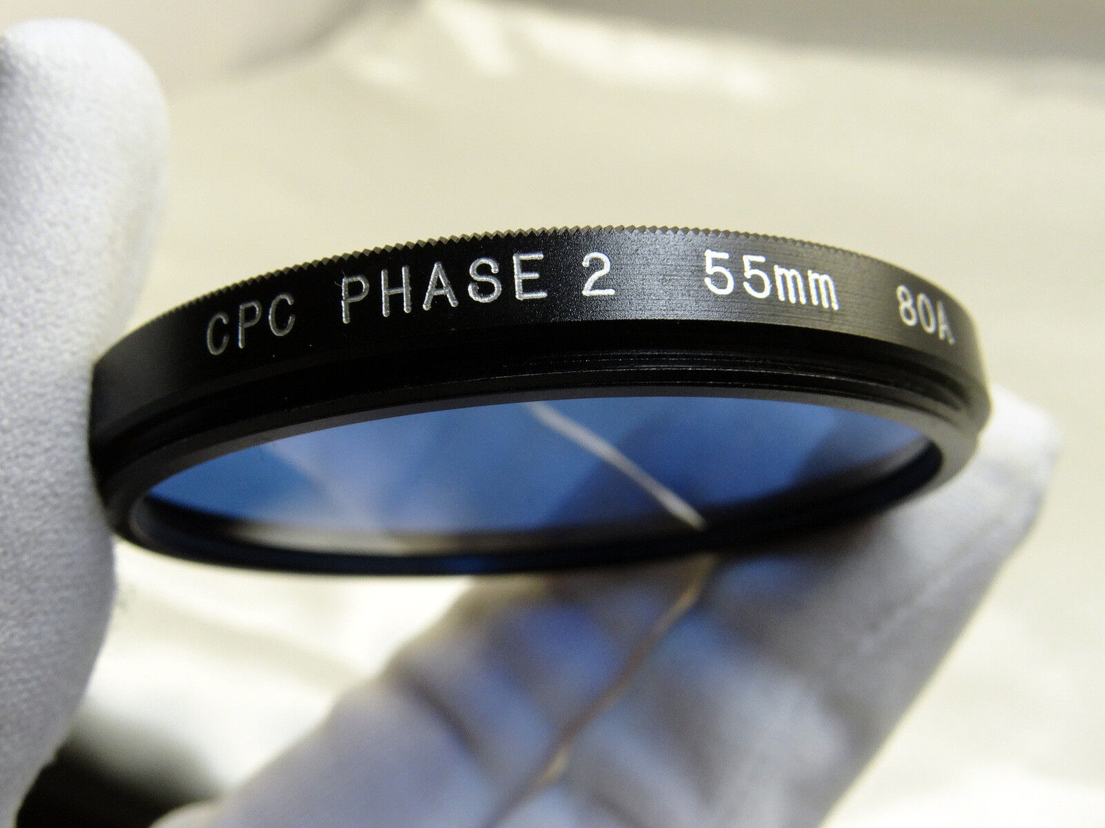 CPC Phase 2 55mm 80A Blue Color Conversion Camera Lens Filter