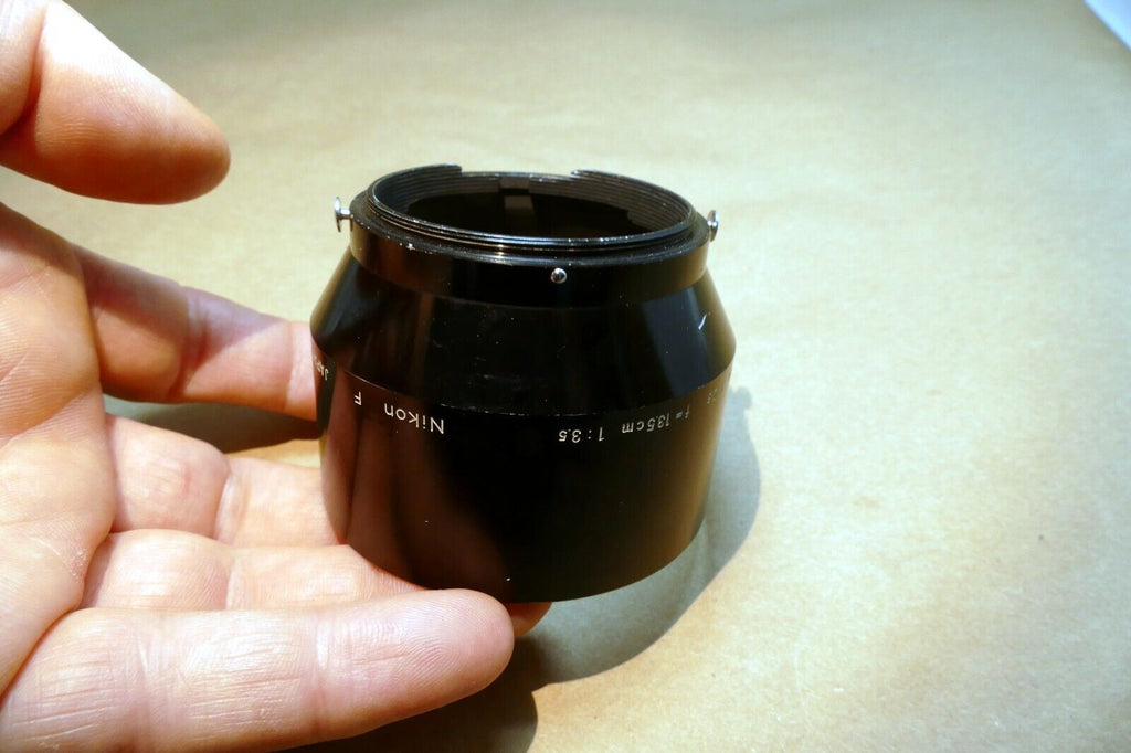 Nikon F  Lens Hood Shade for  52mm rim  105mm f2.5 10.5cm f2.8 f4 micro 55