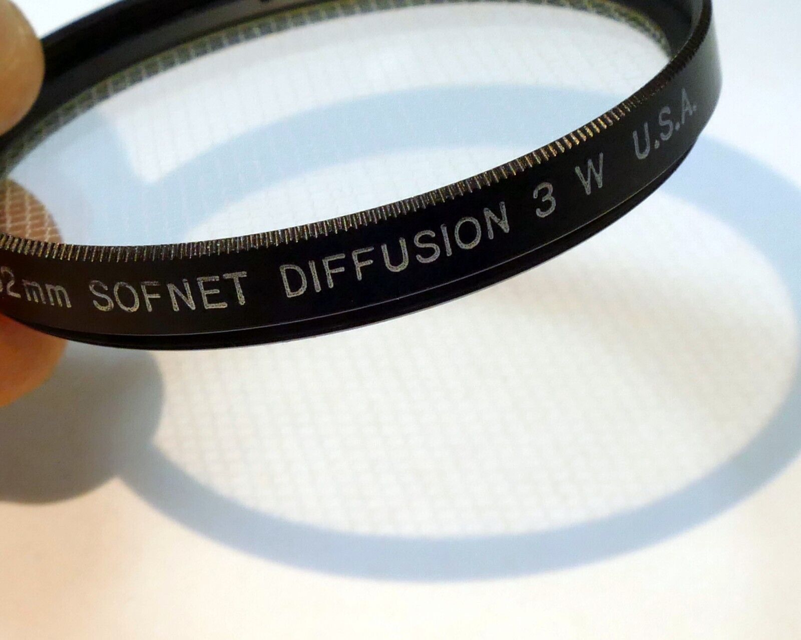 Tiffen Filter 52mm SOFTNMET White Diffusion 3 W  Soft Focus for portraiture