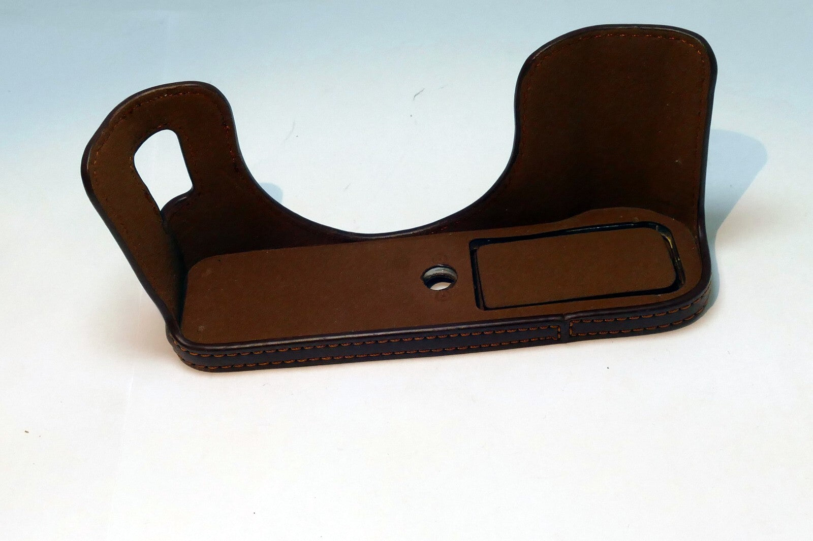 Lower Half Case for  Sony Alpha digital camera Brown