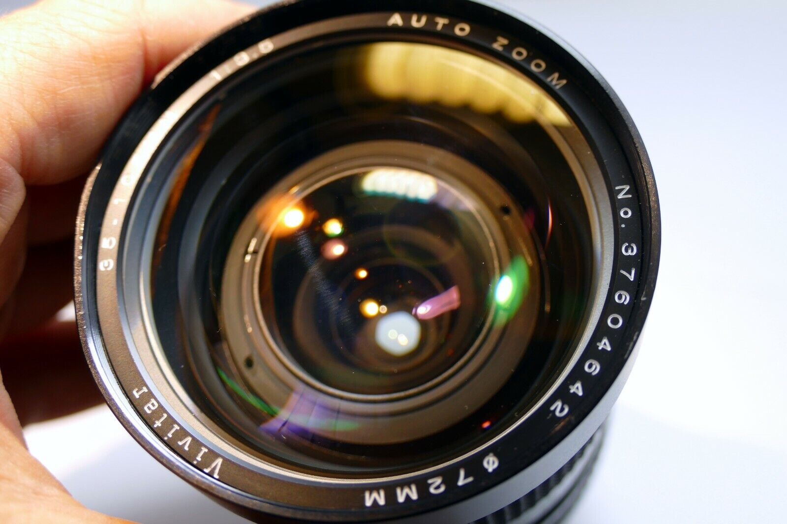 Vivitar 35-100mm f3.5 MC for Minolta manual focus lens (AS IS PARTS or REPAIR)